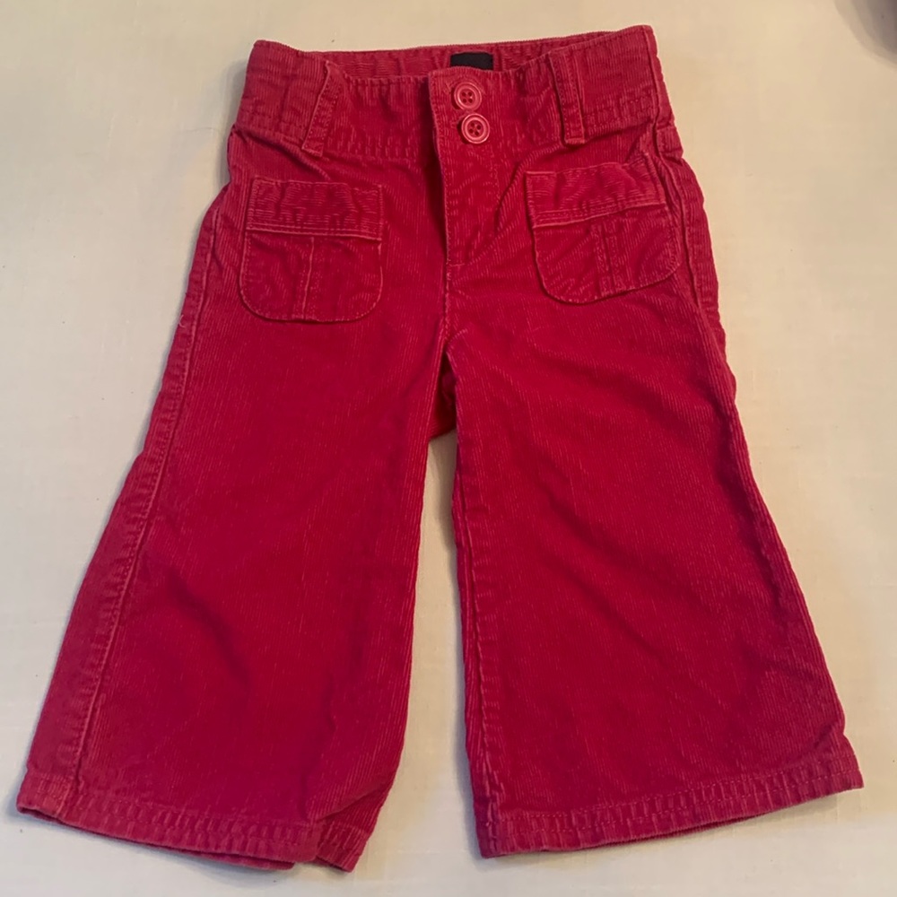 Baby Gap Raspberry Corduroys. Size 12 - 18 Months